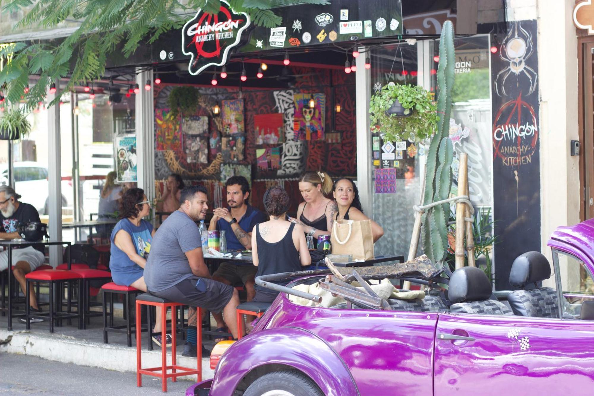 Chingon Anarchy Hotel & Roof Playa del Carmen Bagian luar foto